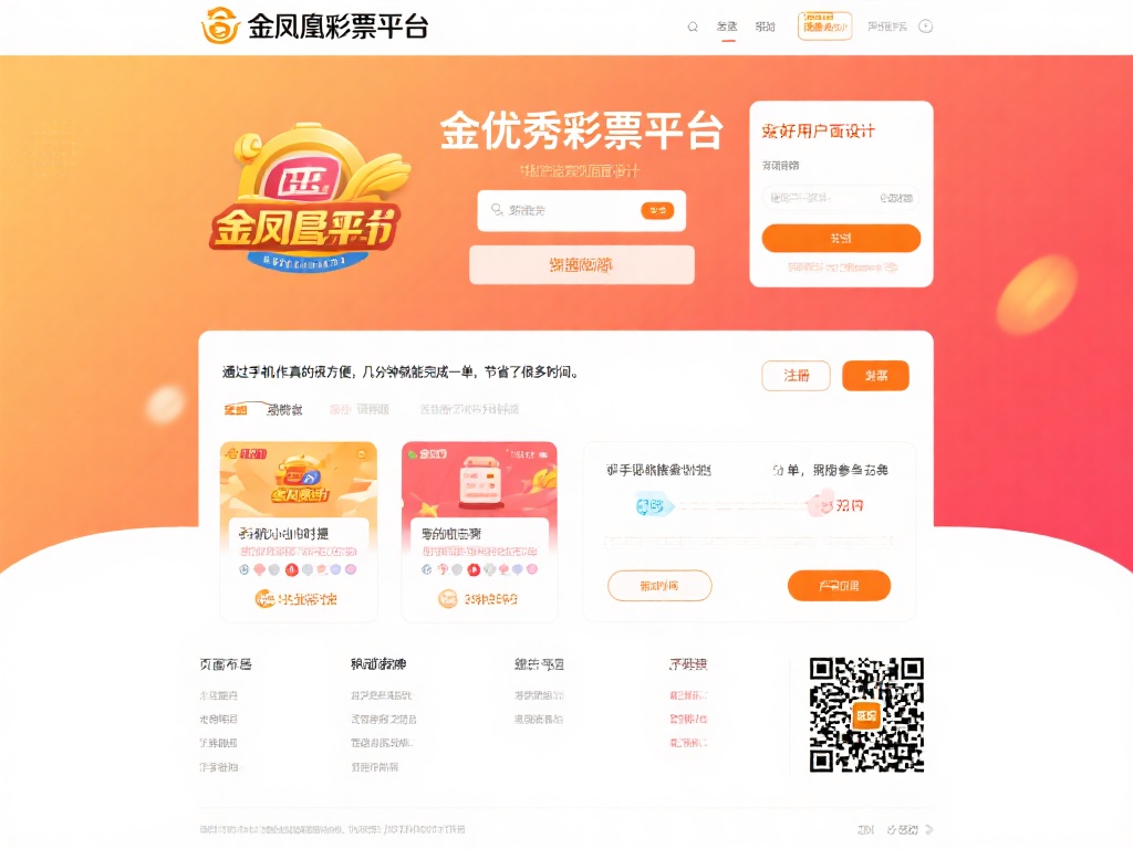 一个优秀的彩票平台离不开友好的用户界面设计。金凤凰